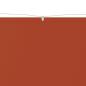 Preview: Senkrechtmarkise Terrakotta 140x420 cm Oxford-Gewebe