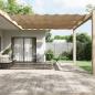 Preview: ARDEBO.de - Senkrechtmarkise Taupe 180x1000 cm Oxford-Gewebe
