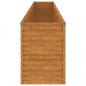Preview: Hochbeet 578x50x69 cm Cortenstahl