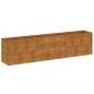 Preview: Hochbeet 291x50x69 cm Cortenstahl