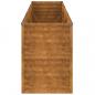 Preview: Hochbeet 291x50x69 cm Cortenstahl
