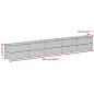 Preview: Hochbeet 482x50x69 cm Cortenstahl