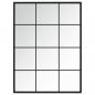 Preview: Wandspiegel 2 Stk. Schwarz 80x60 cm Metall