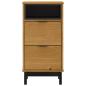 Preview: Nachttisch FLAM 40x35x80 cm Massivholz Kiefer