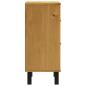 Preview: Nachttisch FLAM 40x35x80 cm Massivholz Kiefer