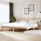 Preview: ARDEBO.de - Massivholzbett Kiefer 200x200 cm