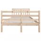Preview: Massivholzbett 120x190 cm