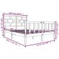 Preview: Massivholzbett Kiefer 120x200 cm