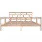 Preview: Massivholzbett Kiefer 200x200 cm