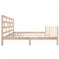 Preview: Massivholzbett Kiefer 200x200 cm
