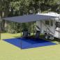Preview: ARDEBO.de - Zeltteppich 400x500 cm Blau HDPE