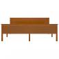 Preview: Massivholzbett Honigbraun Kiefernholz 180x200 cm