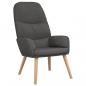 Preview: Relaxsessel Dunkelgrau Stoff