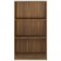 Preview: Bücherregal Braun Eiche 60x24x109 cm Holzwerkstoff
