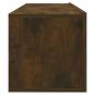Preview: TV-Wandschrank Räuchereiche 100x30x30 cm Holzwerkstoff