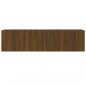Preview: TV-Wandschrank Braun Eichen-Optik 120x30x30 cm Holzwerkstoff