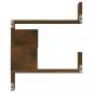 Preview: Wand-Eckregale 2 Stk. Räuchereiche 40x40x50 cm Holzwerkstoff