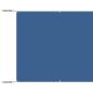 Preview: Senkrechtmarkise Blau 180x1200 cm Oxford-Gewebe