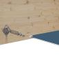 Preview: Senkrechtmarkise Blau 180x1200 cm Oxford-Gewebe