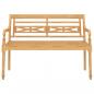 Preview: 4-tlg. Garten-Lounge-Set Massivholz Teak
