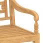 Preview: 4-tlg. Garten-Lounge-Set Massivholz Teak