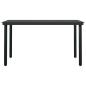 Preview: 5-tlg. Garten-Essgruppe mit Auflagen Poly Rattan und Glas