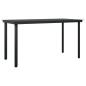 Preview: 7-tlg. Garten-Essgruppe mit Auflagen Poly Rattan und Glas