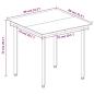 Preview: 5-tlg. Garten-Essgruppe mit Auflagen Poly Rattan und Glas