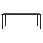 Preview: 7-tlg. Garten-Essgruppe mit Kissen Poly Rattan und Glas