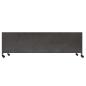 Preview: ARDEBO.de - TV-Schrank Silbern 110x30x40 cm Eisen