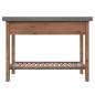 Preview: Konsolentisch 110x35x80 cm Massivholz Tanne