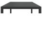 Preview: 7-tlg. Garten-Essgruppe mit Kissen Poly Rattan Schwarz