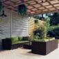 Preview: ARDEBO.de - 7-tlg. Garten-Lounge-Set mit Kissen Poly Rattan Braun