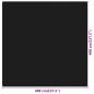 Preview: Zeltteppich 400x400 cm Schwarz HDPE