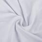 Preview: Stretch Sofahusse 2-Sitzer Weiß Polyester-Jersey  