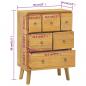 Preview: Kommode 56x30x80 cm Massivholz Teak