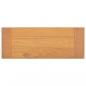 Preview: Bank 80 cm Massivholz Teak