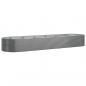 Preview: Hochbeet Pulverbeschichteter Stahl 510x140x68 cm Grau