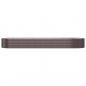 Preview: Hochbeet Pulverbeschichteter Stahl 584x140x68 cm Braun
