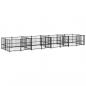Preview: Outdoor-Hundezwinger Stahl 15,02 m²