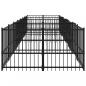 Preview: Outdoor-Hundezwinger Stahl 15,02 m²