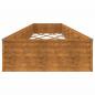 Preview: Hochbeet 579x100x36 cm Cortenstahl