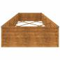 Preview: Hochbeet 387x100x36 cm Cortenstahl