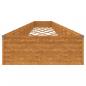 Preview: Hochbeet 960x100x36 cm Cortenstahl