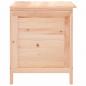 Preview: Gartentruhe 50x49x56,5 cm Massivholz Tanne