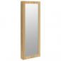 Preview: Spiegel-Schmuckschrank mit LED-Beleuchtung Wandmontage