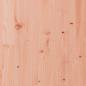 Preview: Gartenbank aus Gabionen 83x44x42 cm Massivholz Douglasie