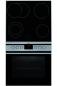 Preview: Amica EHC 12761 E Einbauherd-Set im Scandium Design, Edelstahl  - best.aus: 1 Multifun