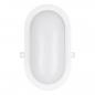 Preview: Newlec NLEDOVALBASWT840L4000K.B01 LED Schiffsarmatur 12W 4000K Weiß Oval