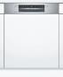 Preview: Bosch SMI4HAS48E Spüler 60cm integriert Edelstahl, Serie 4, Einbau